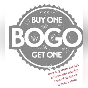 ⭐️BOGO ALL Closet Items $15 And Under🌟